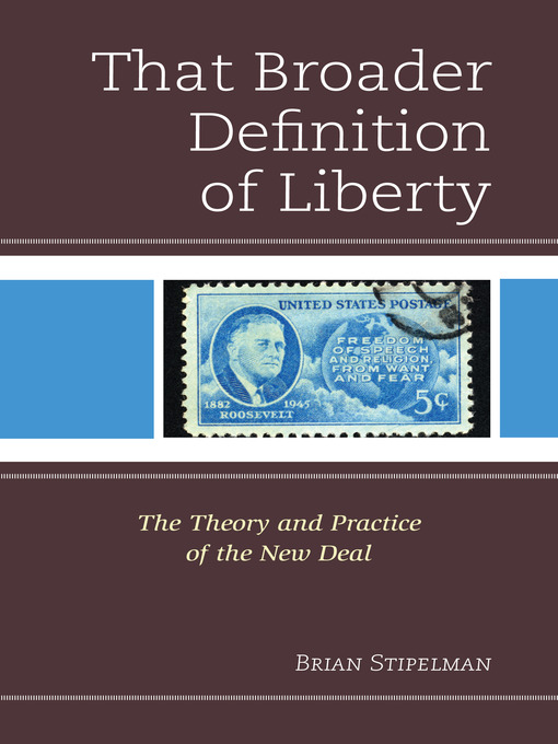 Title details for That Broader Definition of Liberty by Brian Stipelman - Available